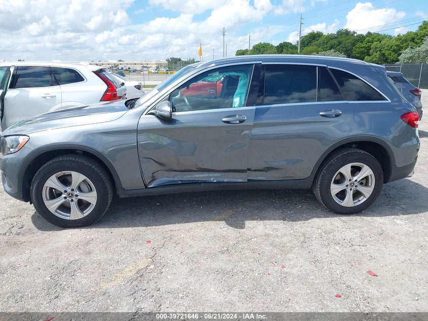 VIN WDC0G4KB9JV054252 2018 MERCEDES-BENZ GLC 300 4MATIC