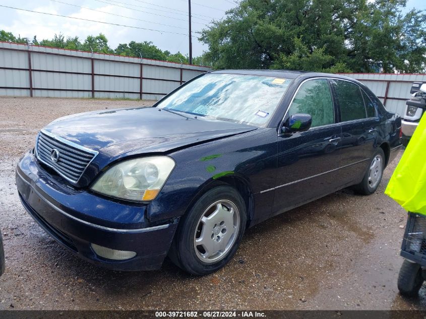 2002 Lexus Ls 430 VIN: JTHBN30F920062241 Lot: 39736561