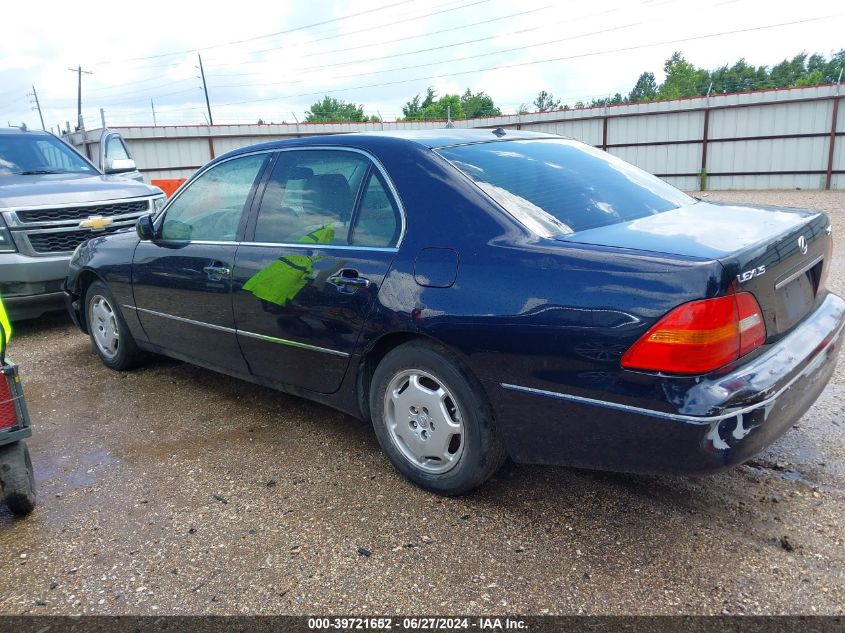 2002 Lexus Ls 430 VIN: JTHBN30F920062241 Lot: 39736561