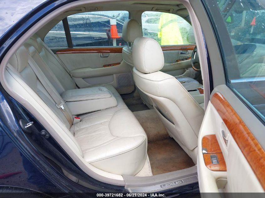 2002 Lexus Ls 430 VIN: JTHBN30F920062241 Lot: 39736561