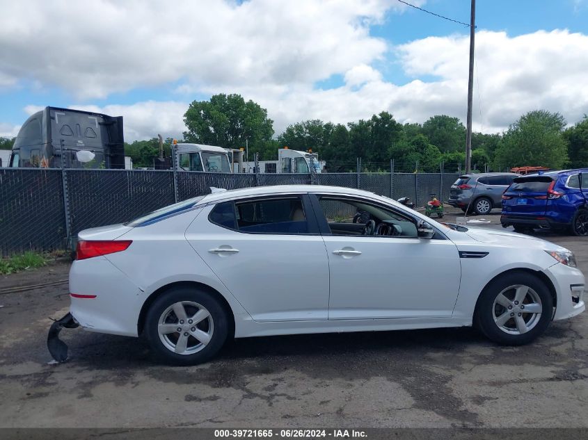 2015 Kia Optima Lx VIN: KNAGM4A74F5653087 Lot: 39721665