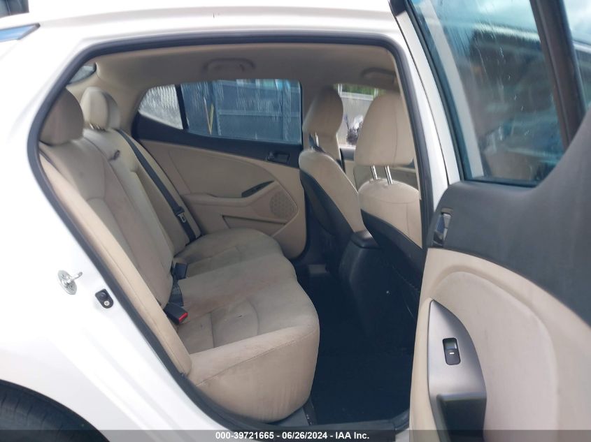 2015 Kia Optima Lx VIN: KNAGM4A74F5653087 Lot: 39721665