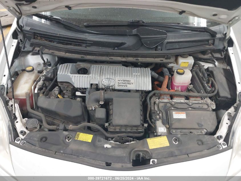 2013 Toyota Prius Two VIN: JTDKN3DU4D5594237 Lot: 39721672
