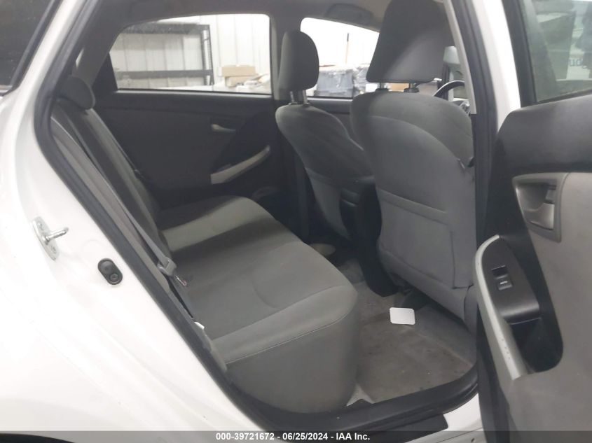 2013 Toyota Prius Two VIN: JTDKN3DU4D5594237 Lot: 39721672