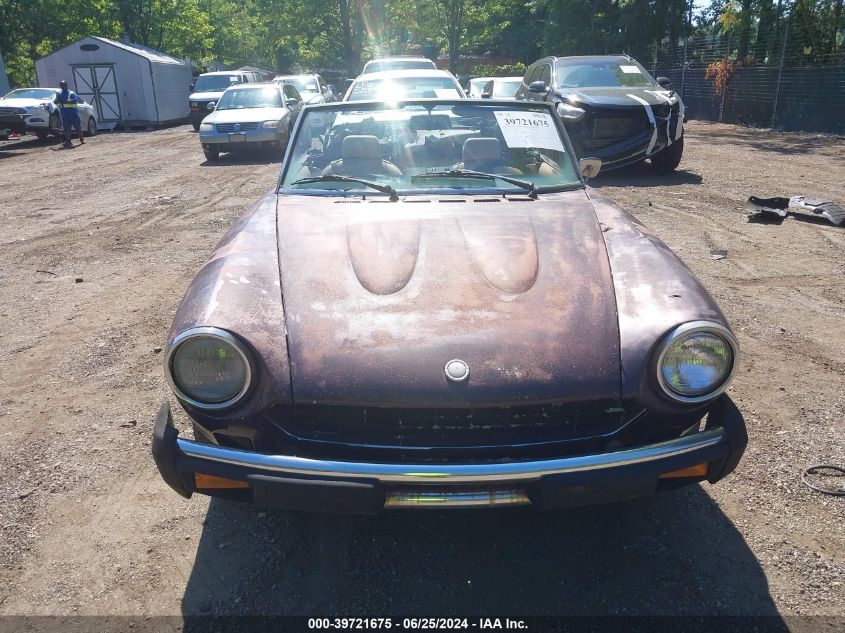 1978 Fiat 124 Spider VIN: 124CS10138284 Lot: 39721675