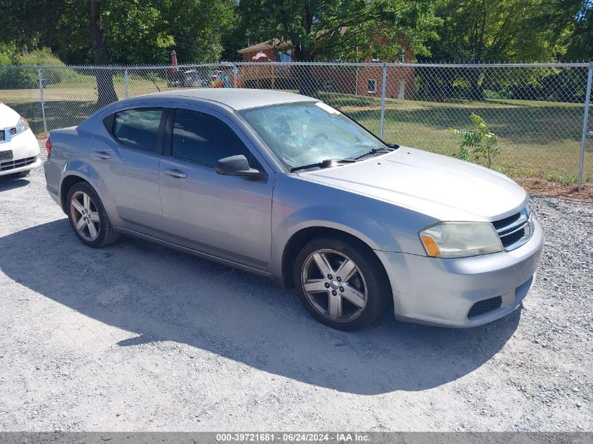 VIN 1C3CDZAB1DN644691 2013 DODGE AVENGER no.1