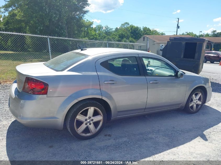 1C3CDZAB1DN644691 2013 Dodge Avenger Se