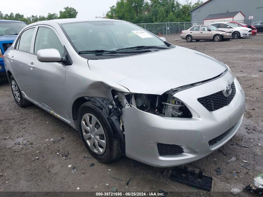 2009 Toyota Corolla Le VIN: JTDBL40E599022314 Lot: 39721695