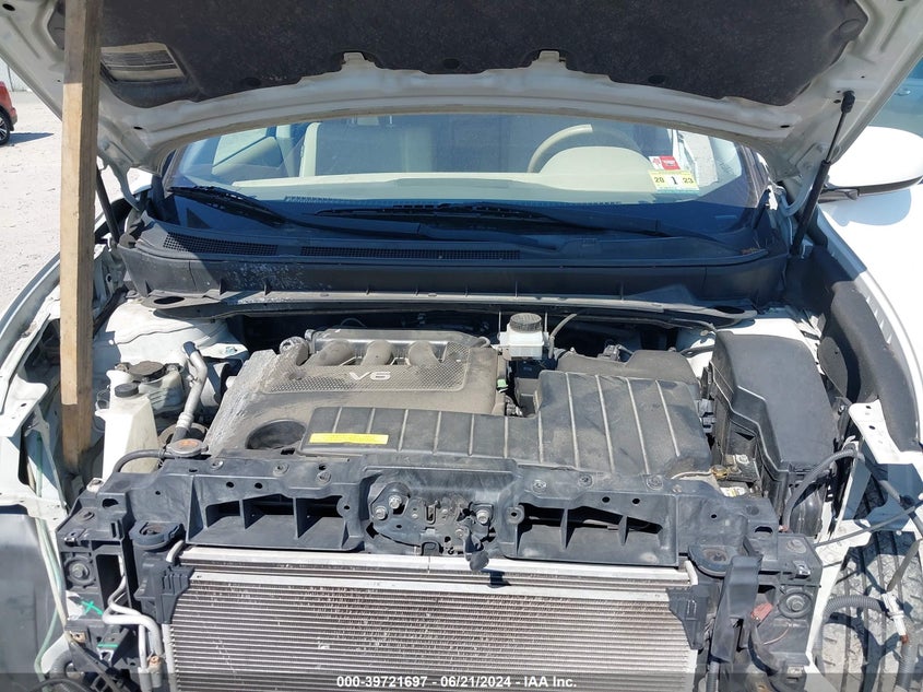 2012 Nissan Murano Sl VIN: JN8AZ1MW9CW209693 Lot: 39721697