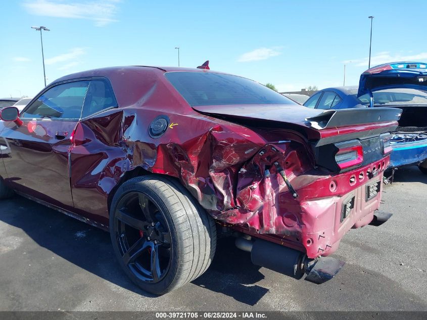 2019 Dodge Challenger Srt Hellcat VIN: 2C3CDZC97KH624963 Lot: 39721705