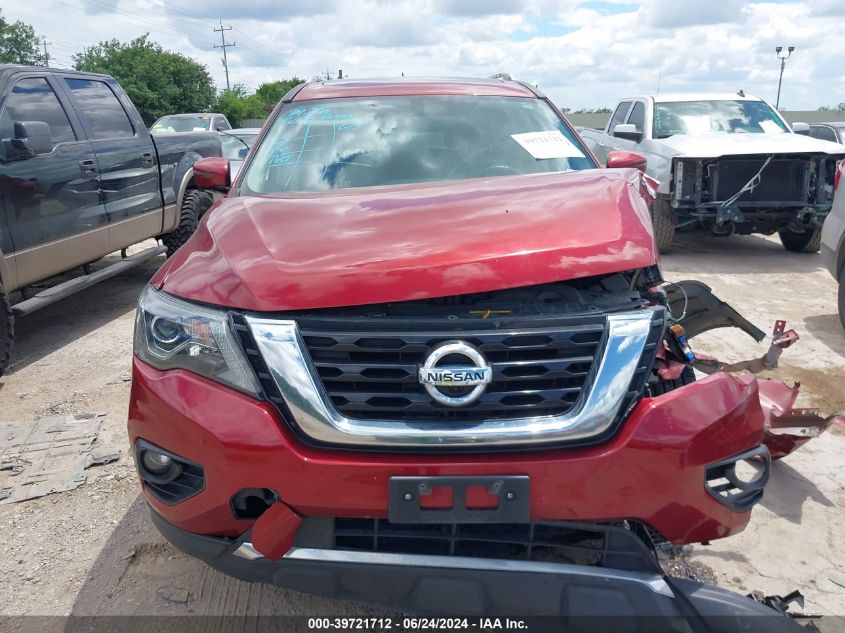 2017 Nissan Pathfinder Sl VIN: 5N1DR2MNXHC670007 Lot: 39721712