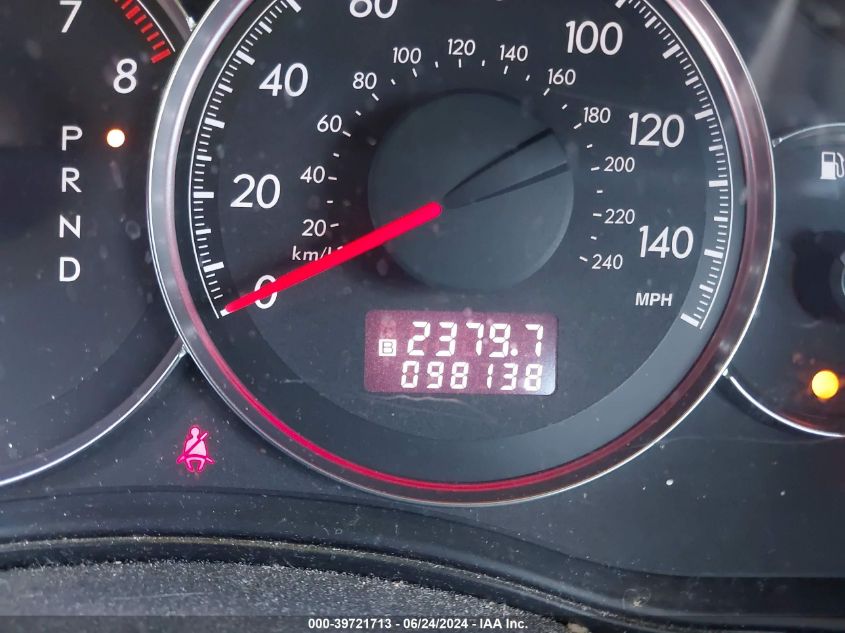 2009 Subaru Legacy 2.5I VIN: 4S3BL616897232730 Lot: 39721713