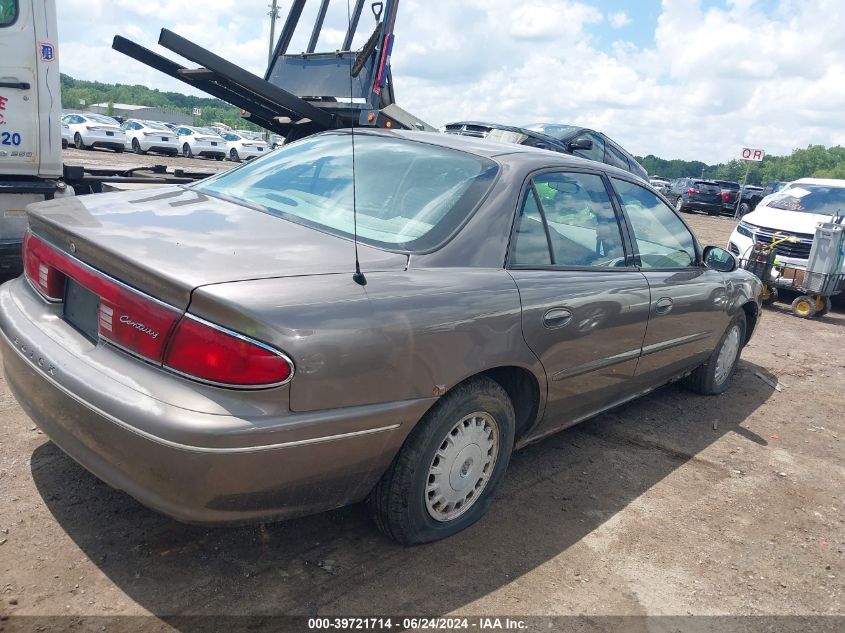 2G4WS52J731172733 | 2003 BUICK CENTURY