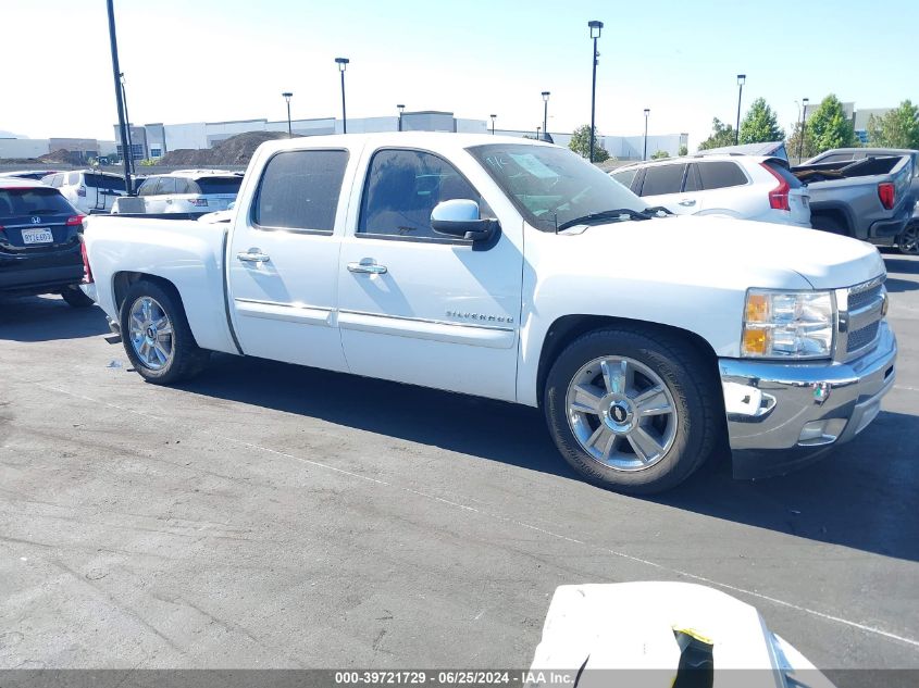2012 Chevrolet Silverado 1500 Lt VIN: 3GCPCSE09CG117554 Lot: 39721729
