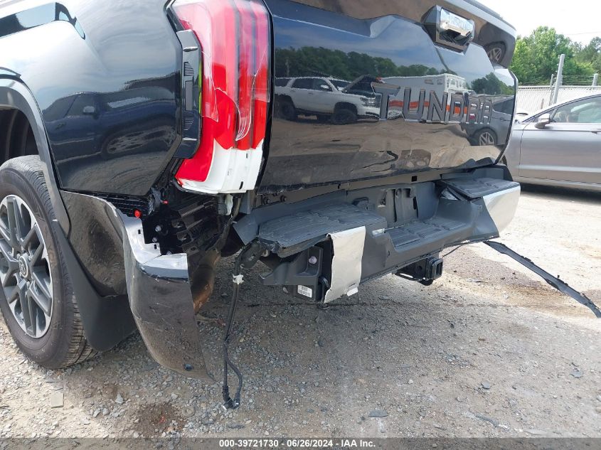 2023 Toyota Tundra Crewmax Limited VIN: 5TFJA5AB0PX024704 Lot: 39721730