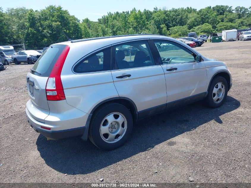 2010 Honda Cr-V Lx VIN: 5J6RE4H31AL035736 Lot: 39721738