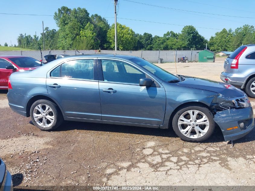 2012 Ford Fusion Se VIN: 3FAHP0HAXCR389025 Lot: 39721740