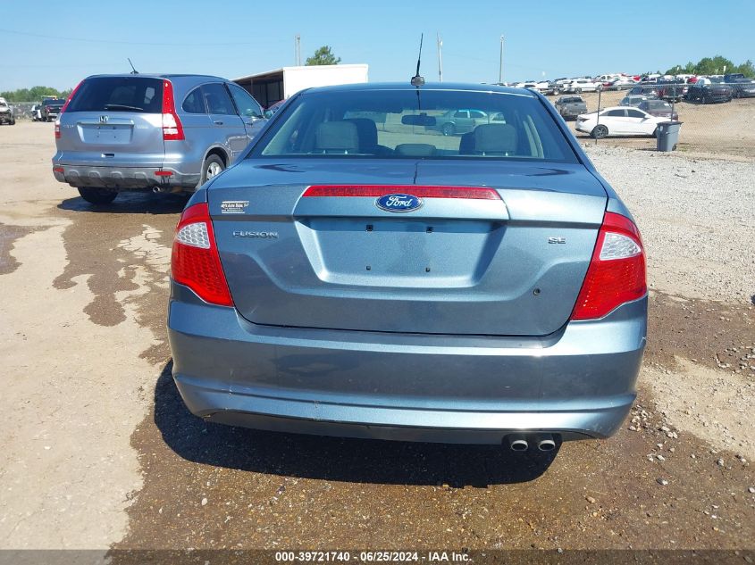 2012 Ford Fusion Se VIN: 3FAHP0HAXCR389025 Lot: 39721740