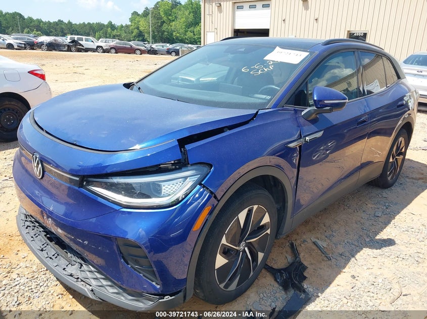 2022 VOLKSWAGEN ID.4 PRO S - WVGTMPE26NP051985