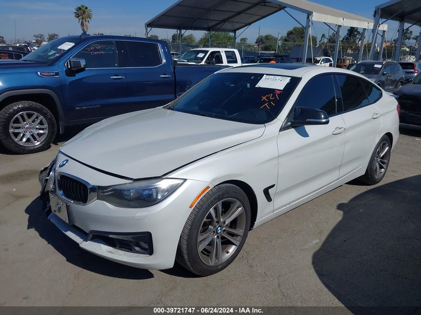 2014 BMW 328I GRAN TURISMO XDRIVE WBA3X5C56ED558543