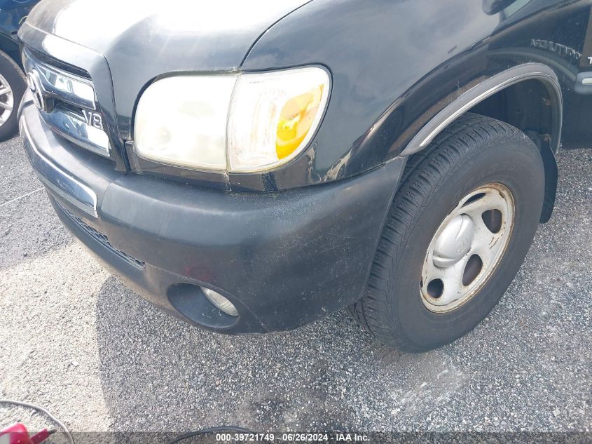 2006 Toyota Tundra Sr5 V8 VIN: 5TBBT441565477970 Lot: 39721749