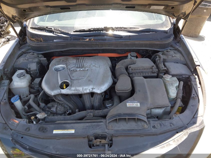 2013 Hyundai Sonata Hybrid VIN: KMHEC4A41DA051105 Lot: 39721761