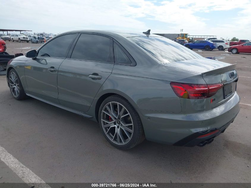 2023 Audi S4 Prestige VIN: WAUC4AF46PA044457 Lot: 39721766