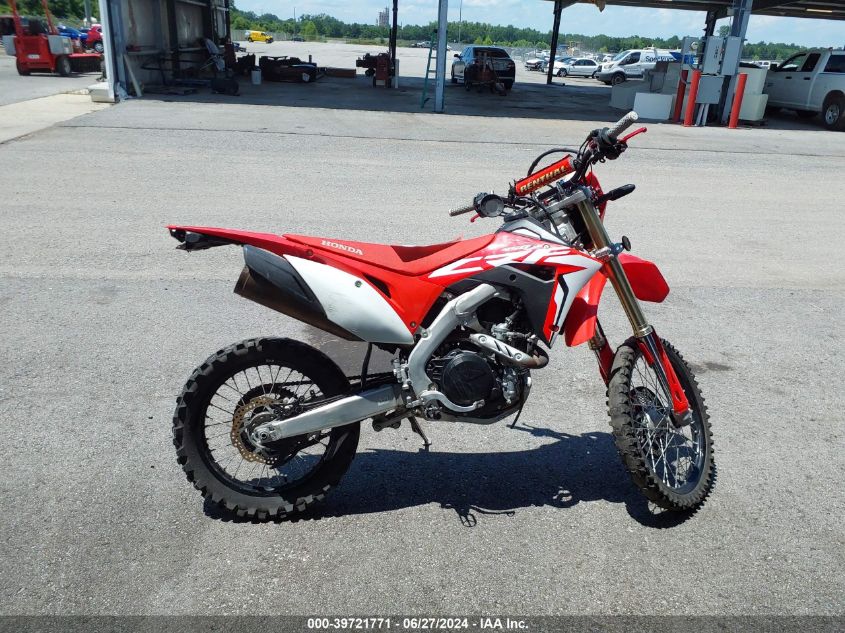 2019 Honda Crf450 L VIN: JH2PD1113KK001318 Lot: 39721771