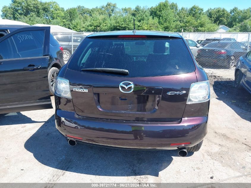 2008 Mazda Cx-7 Grand Touring VIN: JM3ER293680182018 Lot: 39721774