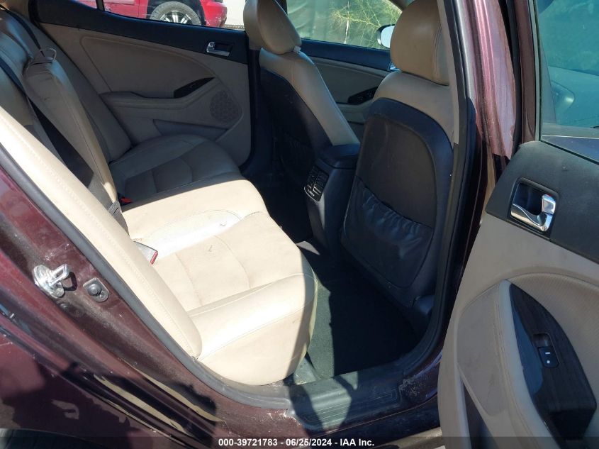 2014 Kia Optima Ex VIN: 5XXGN4A75EG281124 Lot: 39721783