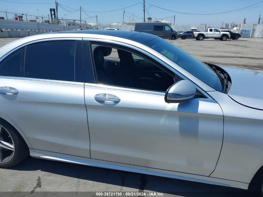 2016 Mercedes-Benz C 300 4Matic/Luxury 4Matic/Sport 4Matic VIN: 55SWF4KB7GU138577 Lot: 39721795