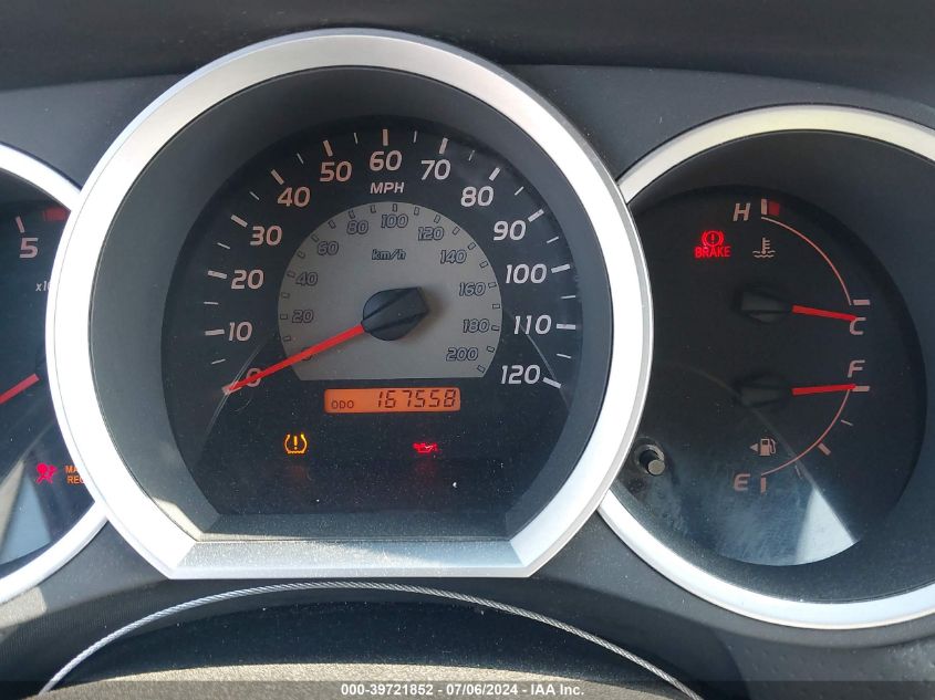 2006 Toyota Tacoma Base V6 VIN: 5TEUU42N66Z165467 Lot: 39721852