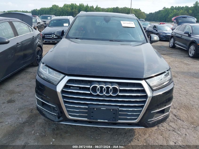 2017 Audi Q7 Premium Plus VIN: WA1LHAF79HD051799 Lot: 39721854