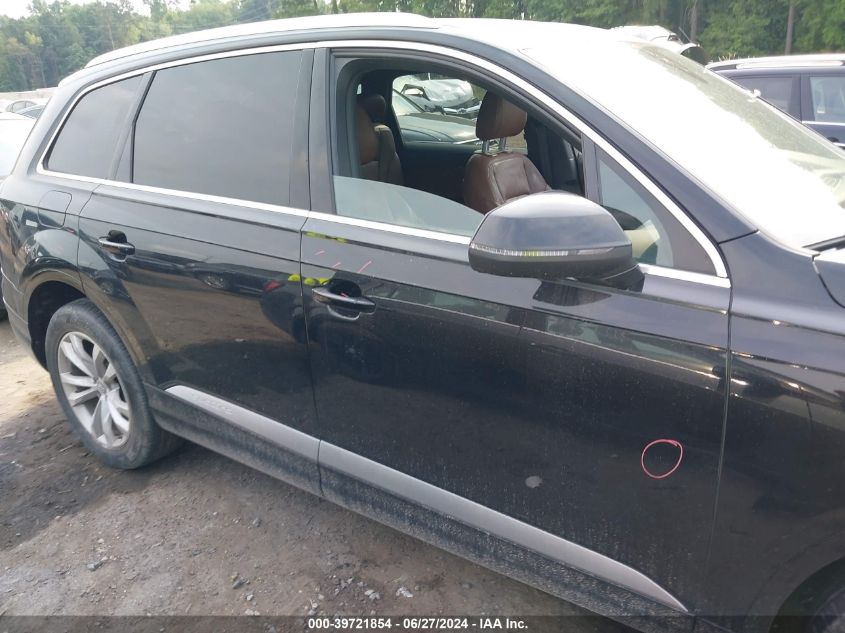 2017 Audi Q7 Premium Plus VIN: WA1LHAF79HD051799 Lot: 39721854