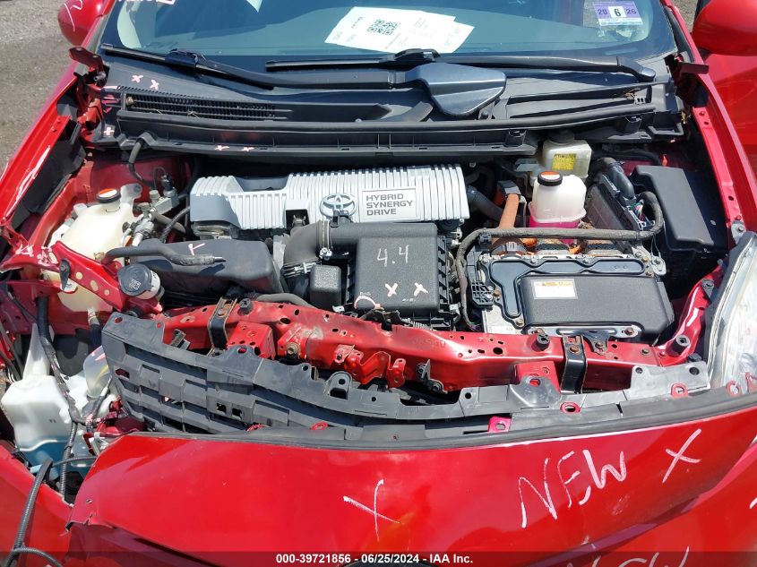 2015 Toyota Prius Three VIN: JTDKN3DU2F1906842 Lot: 39721856