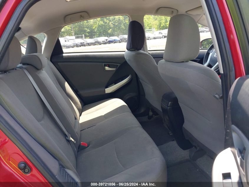 2015 Toyota Prius Three VIN: JTDKN3DU2F1906842 Lot: 39721856