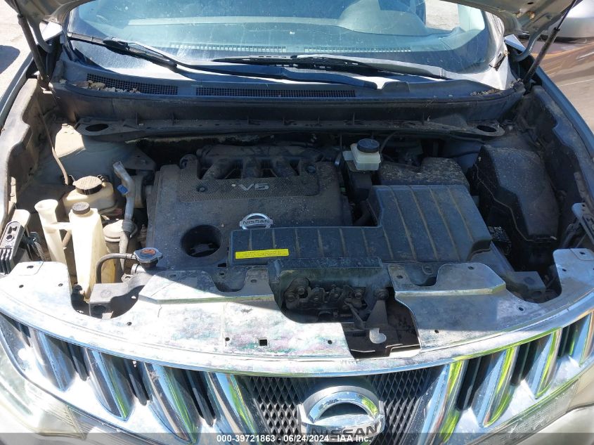 2009 Nissan Murano Le VIN: JN8AZ18W99W160417 Lot: 39721863