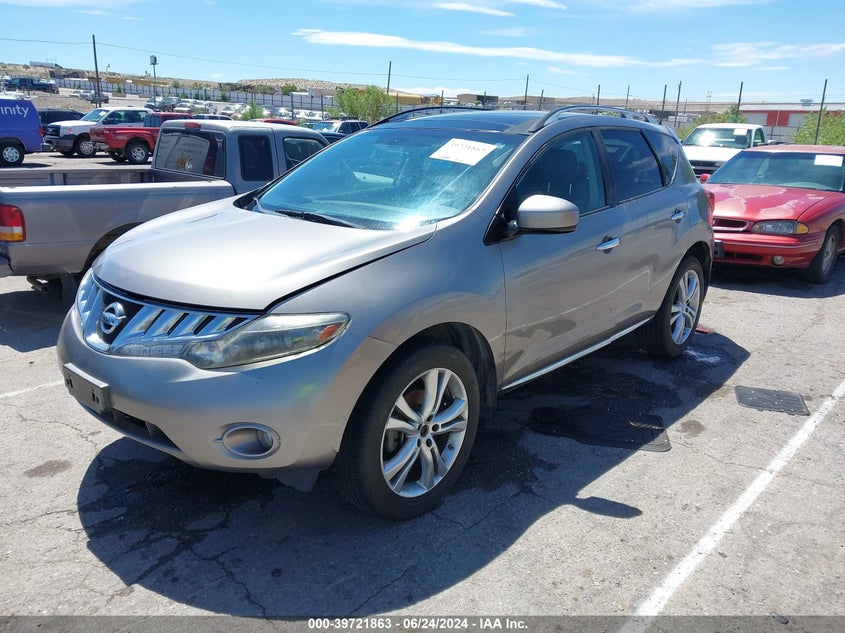 2009 Nissan Murano Le VIN: JN8AZ18W99W160417 Lot: 39721863