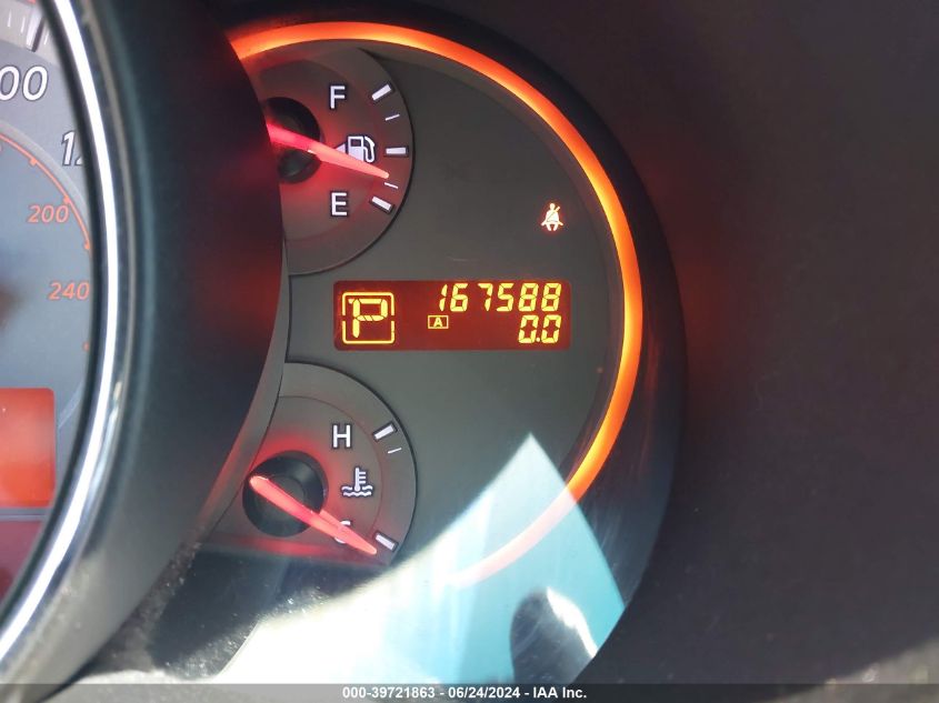 2009 Nissan Murano Le VIN: JN8AZ18W99W160417 Lot: 39721863