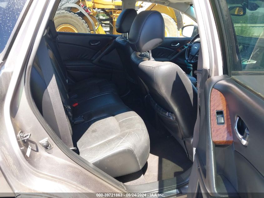 2009 Nissan Murano Le VIN: JN8AZ18W99W160417 Lot: 39721863