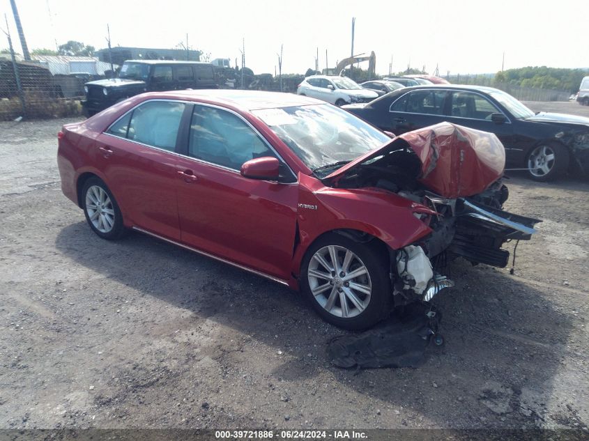 2012 Toyota Camry Hybrid Xle VIN: 4T1BD1FK9CU056751 Lot: 39721886