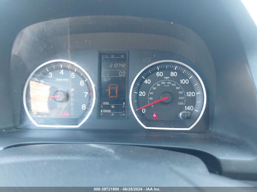 2007 Honda Cr-V Exl VIN: JHLRE38707C011880 Lot: 39721900