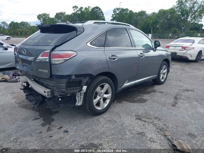 2013 Lexus Rx 350 VIN: 2T2ZK1BA4DC114314 Lot: 39721913