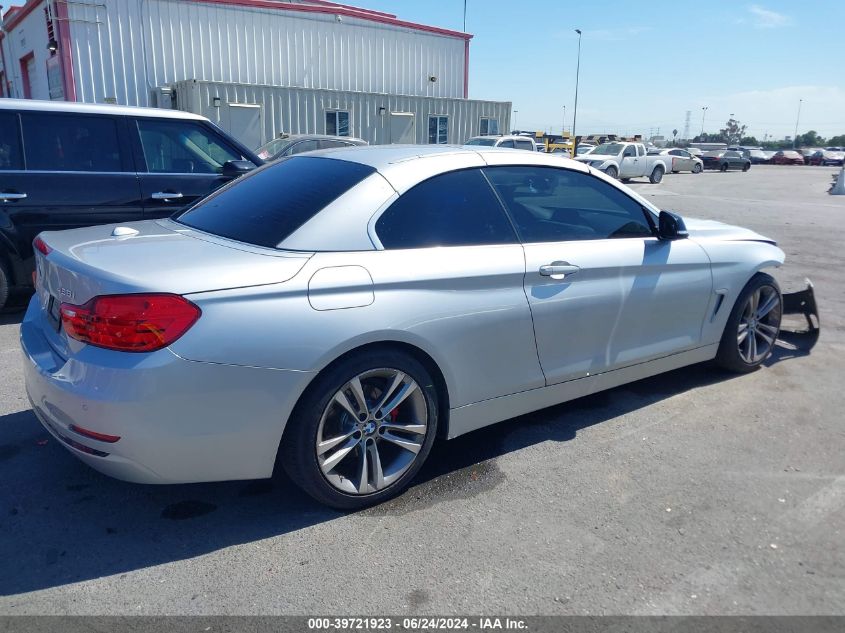 2015 BMW 428I VIN: WBA3V7C56FP772854 Lot: 39721923