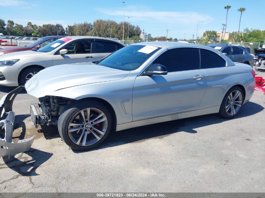 2015 BMW 428I VIN: WBA3V7C56FP772854 Lot: 39721923