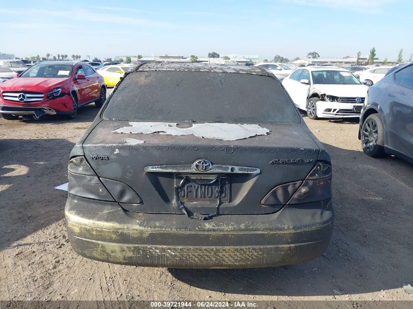 2004 Toyota Avalon Xls VIN: 4T1BF28BX4U348603 Lot: 39721944