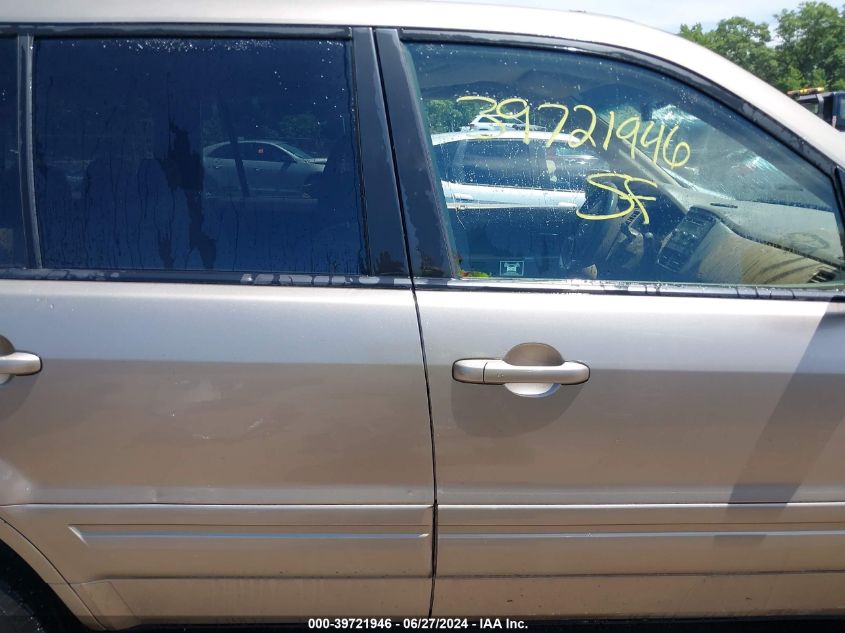 2006 Honda Pilot Ex VIN: 5FNYF18406B029605 Lot: 39721946