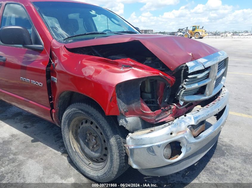 2007 Dodge Ram 1500 Slt VIN: 1D7HA18227S272467 Lot: 39721988