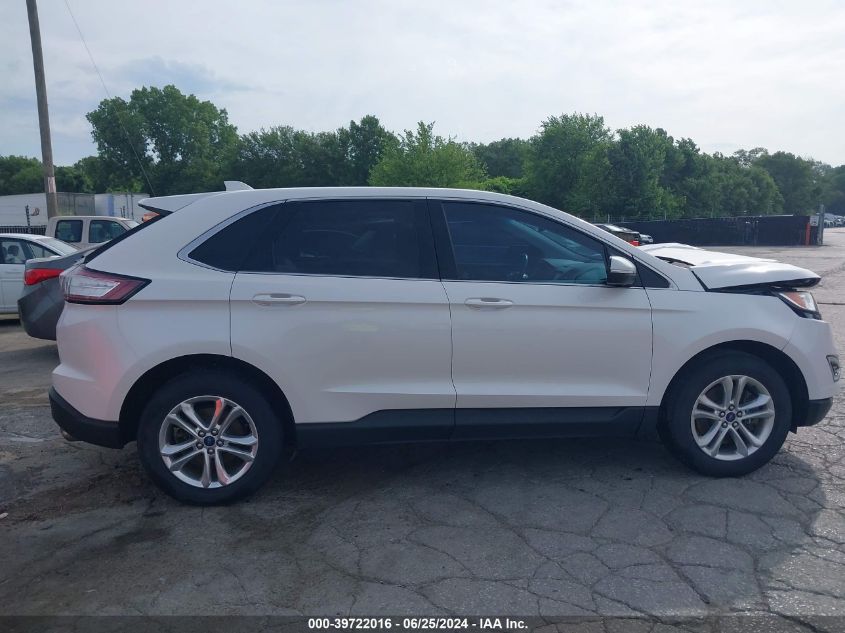2016 Ford Edge Sel VIN: 2FMPK4J9XGBC17511 Lot: 39722016