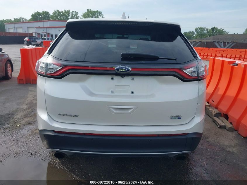 2016 Ford Edge Sel VIN: 2FMPK4J9XGBC17511 Lot: 39722016